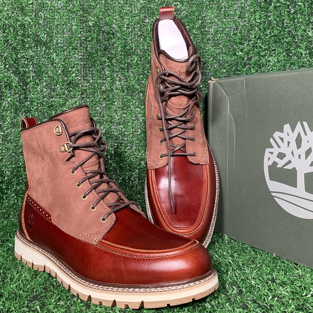 TIMBERLAND MEN'S BRITTON HILL MOC TOE WP BOOTS - Picture 8 of 8